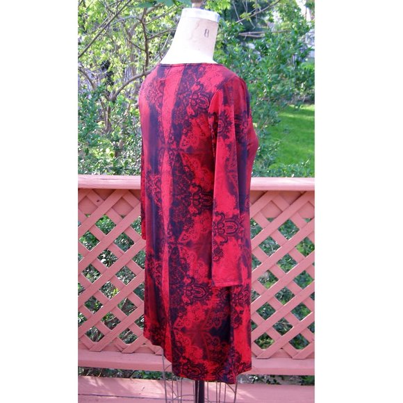 ❤️🖤 NEW size S/M 4-8 Grayson brand tunic top - Picture 9 of 10